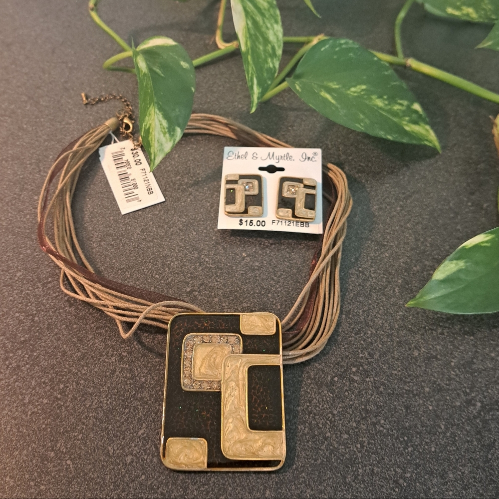 NWT Ethel & Myrtle Inc. Jewelry Set